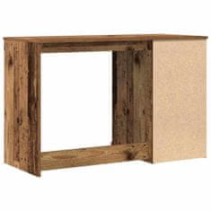 Vidaxl Miza s predalom Star les 50 x 115 x 75 cm Konstruiran les