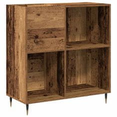 Vidaxl Omara za plošče artisan hrast 85 x 38 x 89 cm Konstruiran les