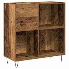 Vidaxl Omara za plošče artisan hrast 85 x 38 x 89 cm Konstruiran les