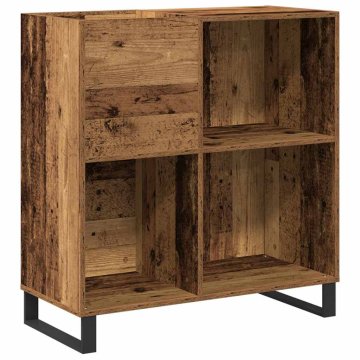 Vidaxl Omara za plošče artisan hrast 85 x 38 x 89 cm Konstruiran les