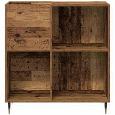 Vidaxl Omara za plošče artisan hrast 85 x 38 x 89 cm Konstruiran les