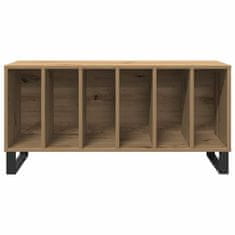 Vidaxl Omara za plošče artisan hrast 100 x 38 x 48 cm Konstruiran les
