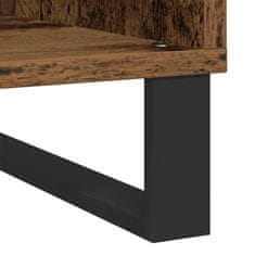 Vidaxl Omara za plošče artisan hrast 85 x 38 x 89 cm Konstruiran les