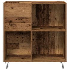 Vidaxl Omara za plošče artisan hrast 85 x 38 x 89 cm Konstruiran les