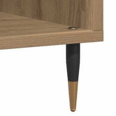 Vidaxl Omara za plošče artisan hrast 100 x 38 x 48 cm Konstruiran les