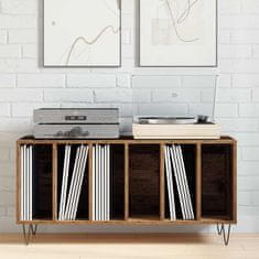 Vidaxl Omara za plošče artisan hrast 100 x 38 x 48 cm Konstruiran les