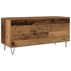 Vidaxl Omara za plošče artisan hrast 100 x 38 x 48 cm Konstruiran les
