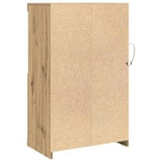 Vidaxl Stranska omara artisan hrast 60.5 x 37 x 100 cm Konstruiran les