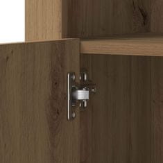 Vidaxl Stranska omara artisan hrast 41 x 37 x 67 cm Konstruiran les