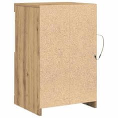 Vidaxl Stranska omara artisan hrast 41 x 37 x 67 cm Konstruiran les