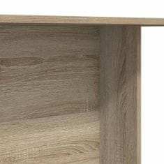 Vidaxl Jedilna miza sonoma hrast 110 x 60 x 75 cm Konstruiran les