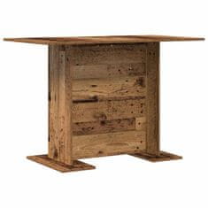 Vidaxl Jedilna miza Star les 110 x 60 x 75 cm Konstruiran les