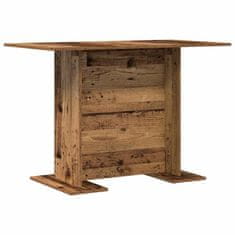 Vidaxl Jedilna miza Star les 110 x 60 x 75 cm Konstruiran les