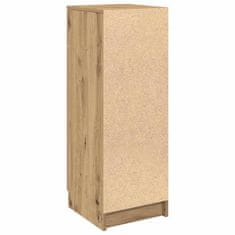 Vidaxl Kopalniška omara Umetni hrast 32x34x90 cm Inženirski les