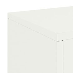 Vidaxl Stojala za rastline 2 pcs Bela 24 x 24 x 35 cm Jeklo