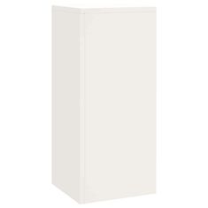 Vidaxl Stojala za rastline 3 pcs Bela 24 x 24 x 75 cm Jeklo
