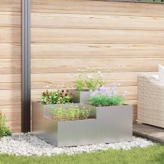Vidaxl Vrtni Obešalnik 100x100x48 cm Galvanizirano Jeklo
