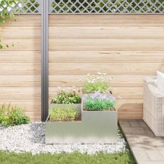 Vidaxl Vrtni Obešalnik 100x100x48 cm Galvanizirano Jeklo