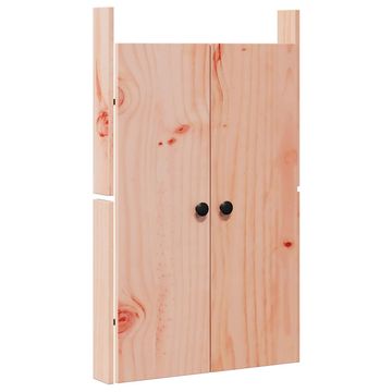 Vidaxl Kuhinjska vrata Rjava 50 x 9 x 82 cm polno douglasovo drvo