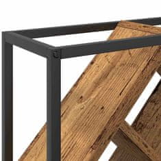 Vidaxl Stojalo za vino Star les 51 x 18 x 52.5 cm Konstruiran les