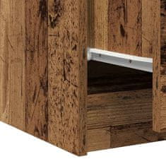 Vidaxl Omarica za umivalnik Star les 78 x 37 x 59 cm Konstruiran les