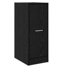 Vidaxl Apotekarska omarica Črni hrast 30 x 41 x 77,5 cm