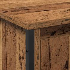 Vidaxl Omara za umivalnik Star les 91 x 35 x 60 cm Konstruiran les