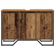 Vidaxl Omara za umivalnik Star les 91 x 35 x 60 cm Konstruiran les