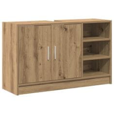 Vidaxl Omara za umivalnik Umetni hrast 90 x 29 x 55 cm Konstruiran les