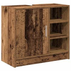 Vidaxl Omara za umivalnik Star les 63 x 29 x 55 cm Konstruiran les