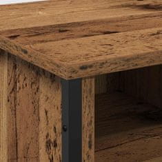 Vidaxl Omarica za umivalnik Star les 91 x 35 x 60 cm Konstruiran les