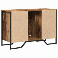Vidaxl Omarica za umivalnik Star les 91 x 35 x 60 cm Konstruiran les