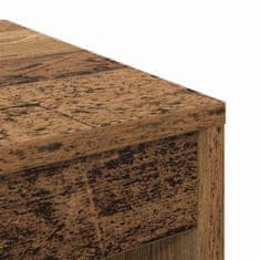 Vidaxl Miza Star les 60 x 40 x 76 cm Konstruiran les