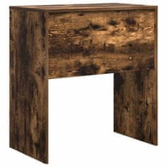 Vidaxl Miza Dimljeni hrast 70 x 40 x 76 cm Konstruiran les