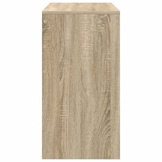 Vidaxl Miza sonoma hrast 90 x 40 x 76 cm Konstruiran les