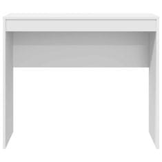 Vidaxl Miza Bela 90 x 40 x 76 cm Konstruiran les
