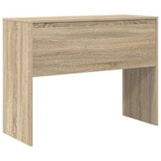 Vidaxl Miza sonoma hrast 100 x 40 x 76 cm Konstruiran les
