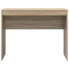 Vidaxl Miza sonoma hrast 100 x 40 x 76 cm Konstruiran les