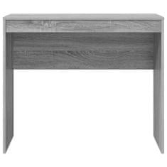 Vidaxl Miza Siva sonoma 90 x 40 x 76 cm Konstruiran les