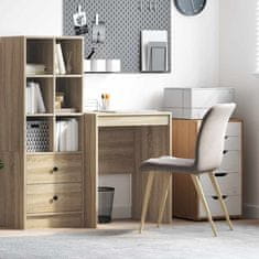 Vidaxl Miza sonoma hrast 60 x 50 x 76 cm Konstruiran les