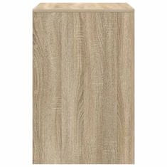 Vidaxl Miza sonoma hrast 60 x 50 x 76 cm Konstruiran les