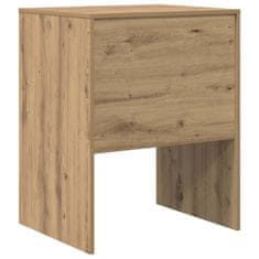 Vidaxl Miza artisan hrast 60 x 50 x 76 cm Konstruiran les