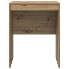 Vidaxl Miza artisan hrast 60 x 50 x 76 cm Konstruiran les