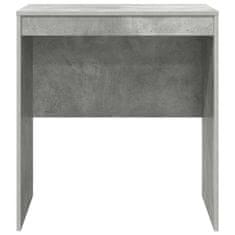 Vidaxl Miza Betonsko siva 70 x 50 x 76 cm Konstruiran les