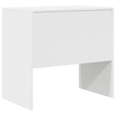 Vidaxl Miza Bela 80 x 50 x 76 cm Konstruiran les