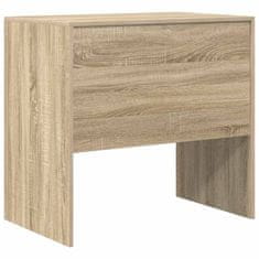 Vidaxl Miza sonoma hrast 80 x 50 x 76 cm Konstruiran les