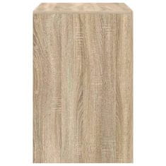 Vidaxl Miza sonoma hrast 80 x 50 x 76 cm Konstruiran les