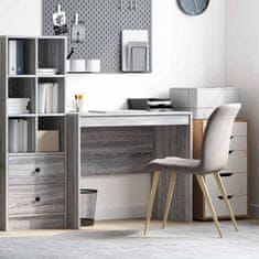 Vidaxl Miza Siva sonoma 90 x 50 x 76 cm Konstruiran les