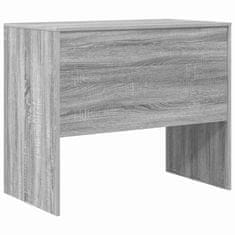 Vidaxl Miza Siva sonoma 90 x 50 x 76 cm Konstruiran les