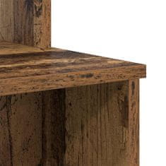 Vidaxl Miza s shrambnim prostorom Star les 120.5 x 44 x 88.5 cm